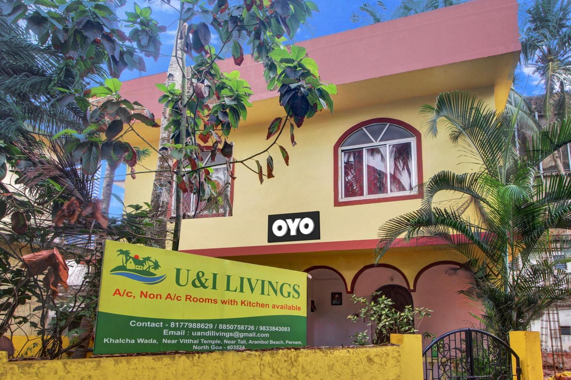 Hotel O U & I Livings Arambol Exterior foto